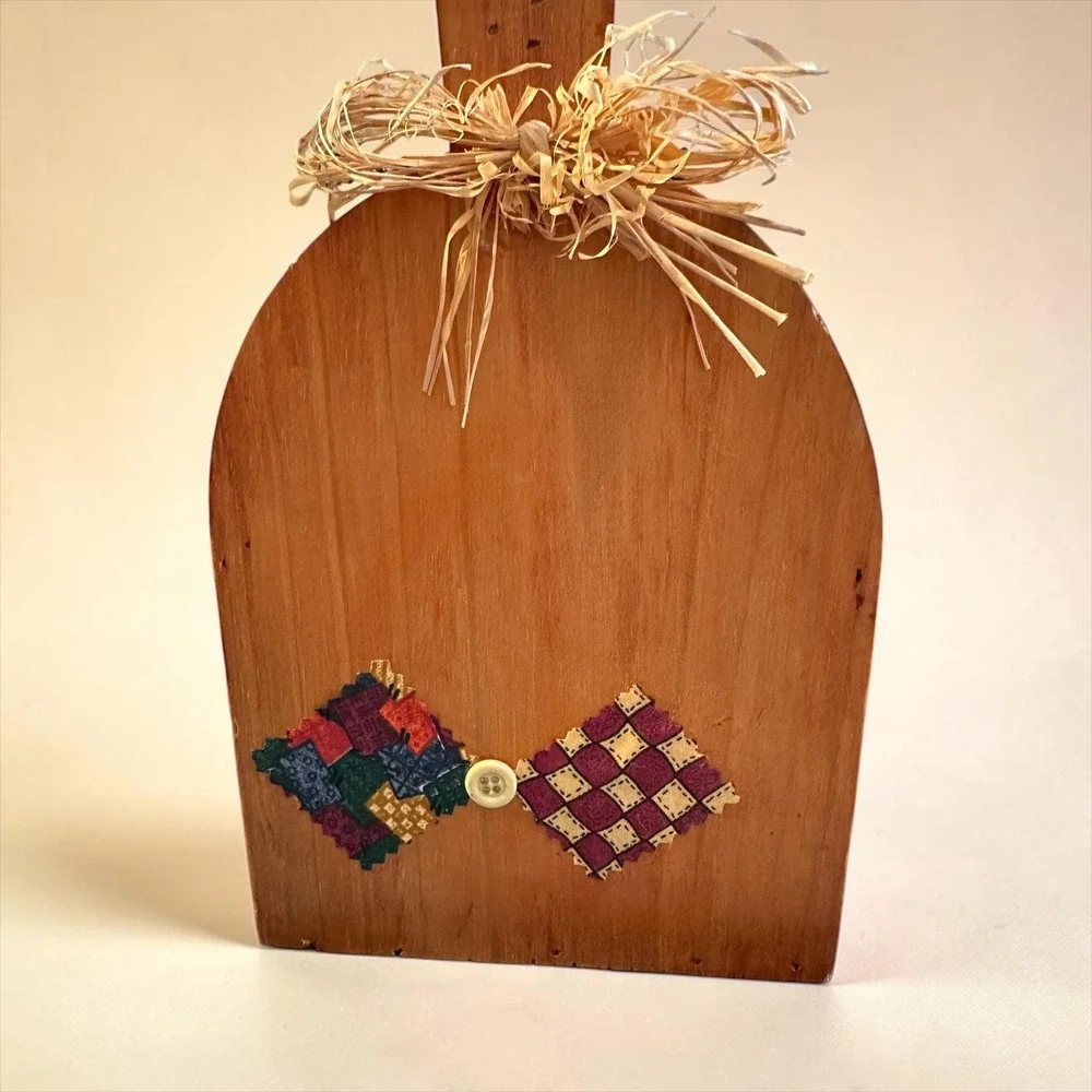 Wooden wire pumpkin fall basket